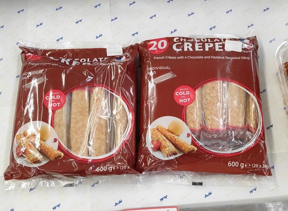 チョコレートクレープ